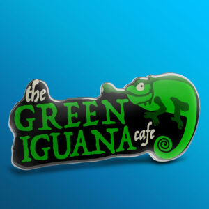 Concept Die Cut Plastic Domed Badges