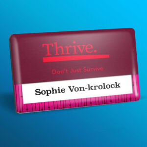 Portfolio Premium Reusable Name Badge